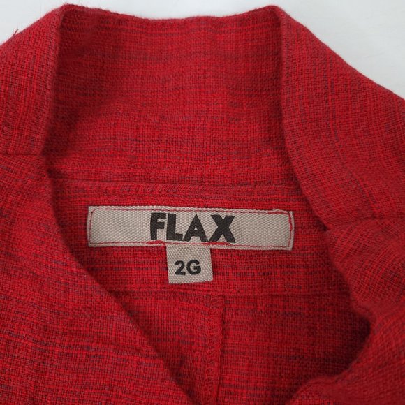 Flax Red Women's Blazer - Picture 4 of 13